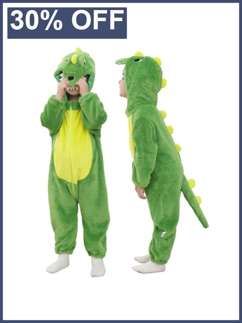 Animal Hooded Romper Costume Jumpsuit